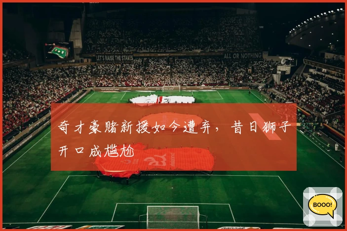奇才豪赌新援如今遭弃，昔日狮子开口成尴尬